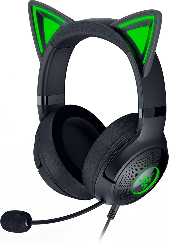 Razer Kraken Kitty V2 USB fekete gamer headset