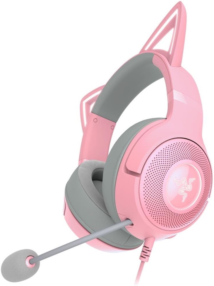 Razer Kraken Kitty V2 USB rózsaszín gamer headset