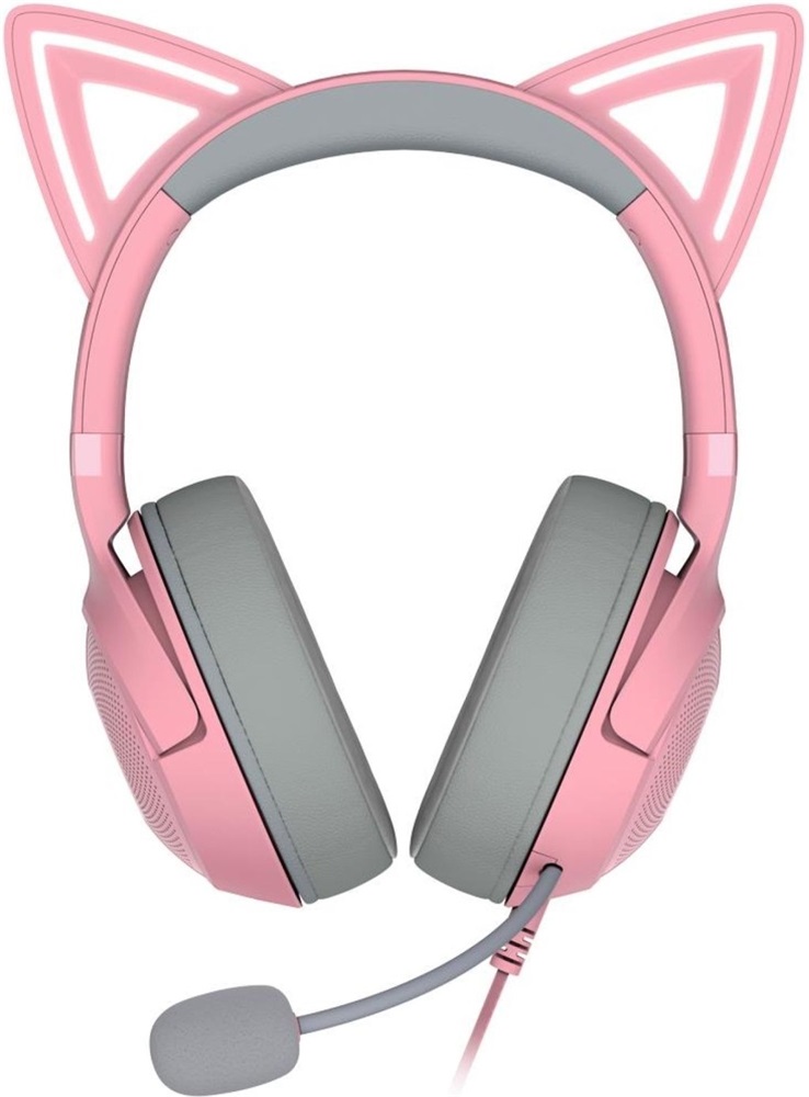 Razer Kraken Kitty V2 USB rózsaszín gamer headset