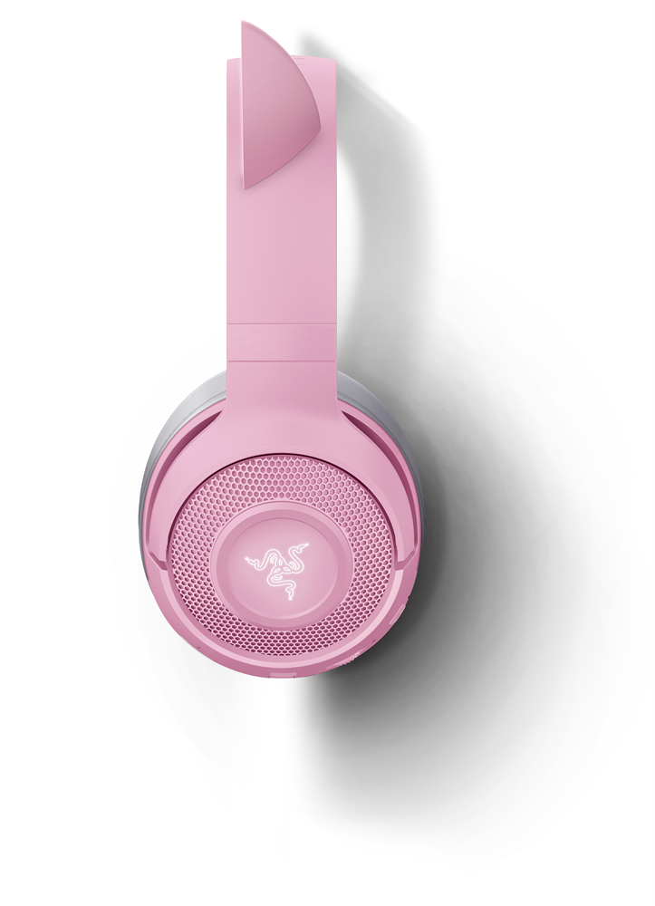 Razer Kraken Kitty V2 rózsaszín vezeték nélküli gamer fejhallgató