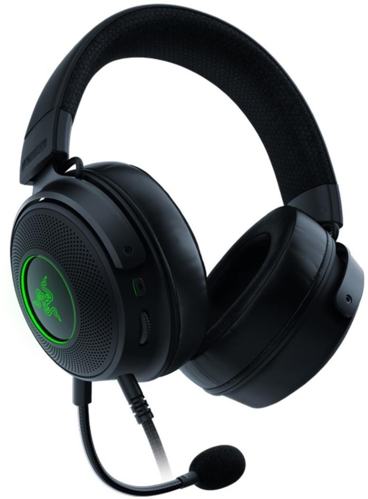 Razer Kraken V3 Hypersense USB fekete gamer headset