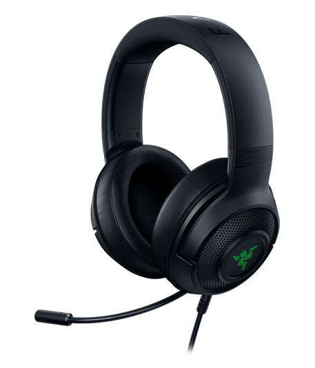 Razer Kraken V3 X USB fekete gamer headset