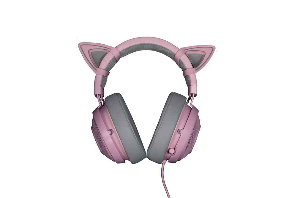 Razer Krakenhez rózsaszín cicafülek