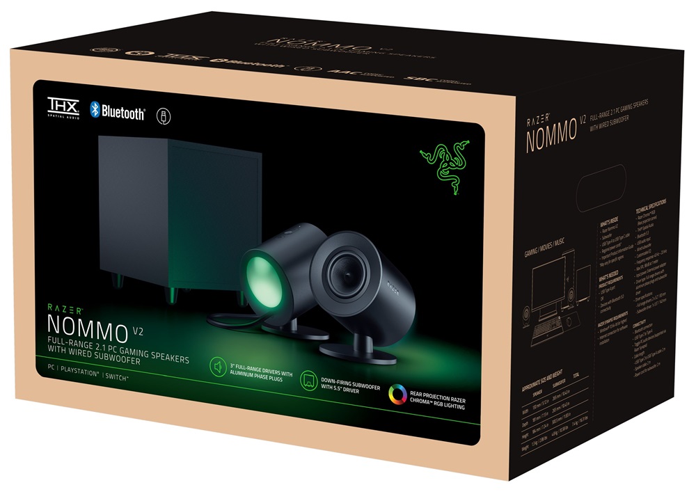 Razer Nommo V2 hangszóró