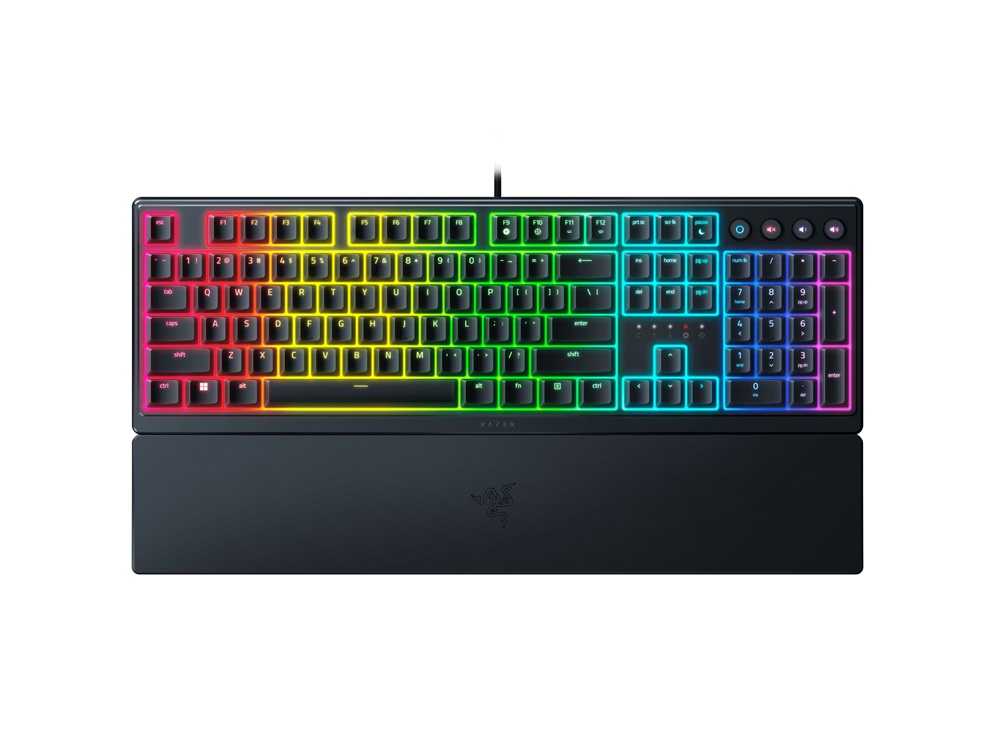 Razer Ornata V3 UK fekete gamer billentyűzet