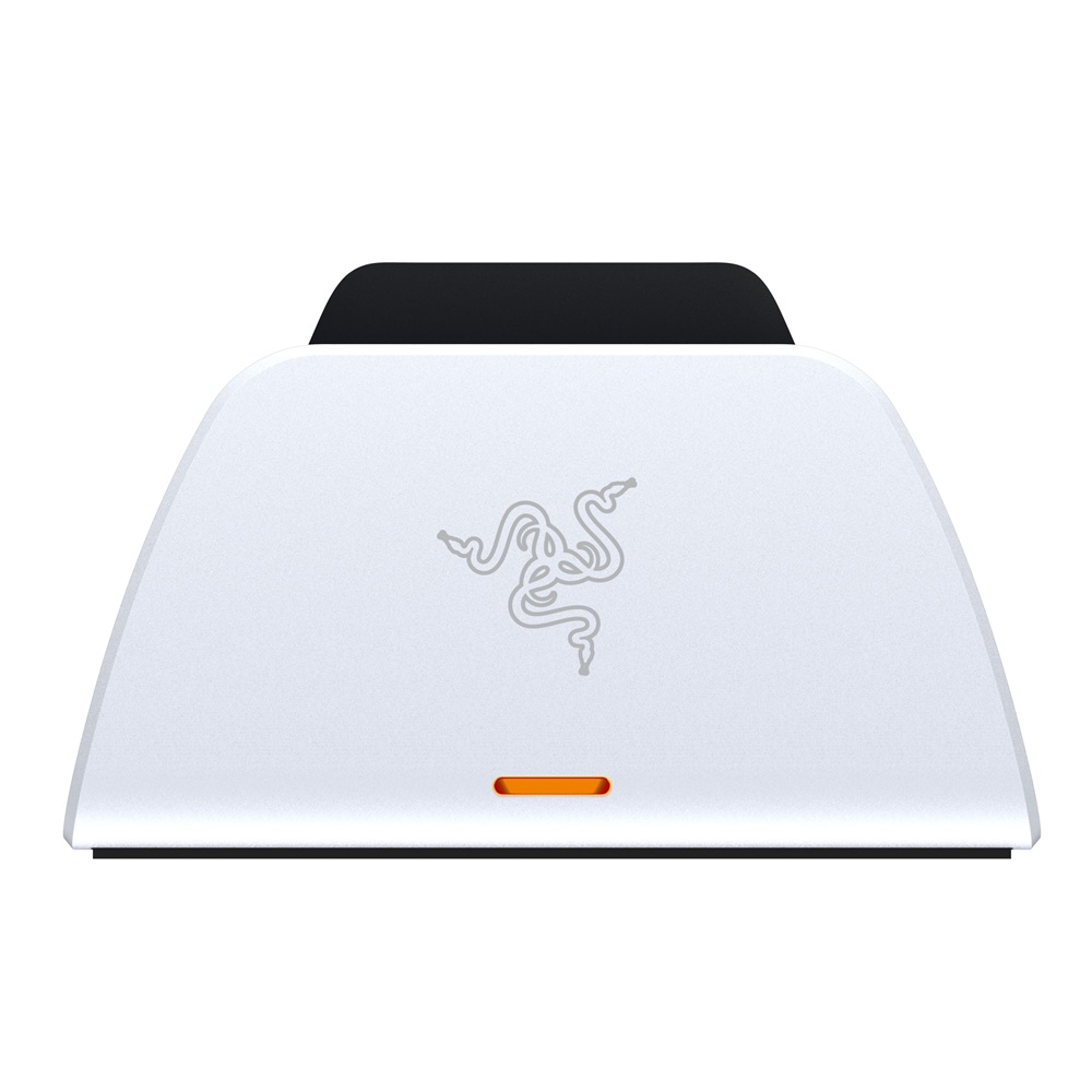 Razer RC21-01900100-R3M1 PS5 kontrollerhez fehér (Robot White) univerzális fehér kontroller gyorstöltő