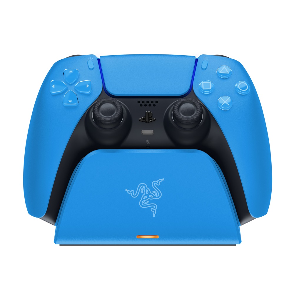 Razer RC21-01900400-R3M1 PS5 kontrollerhez univerzális kék kontroller gyorstöltő