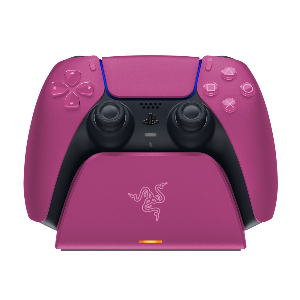 Razer RC21-01900600-R3M1 PS5 kontrollerhez univerzális pink kontroller gyorstöltő