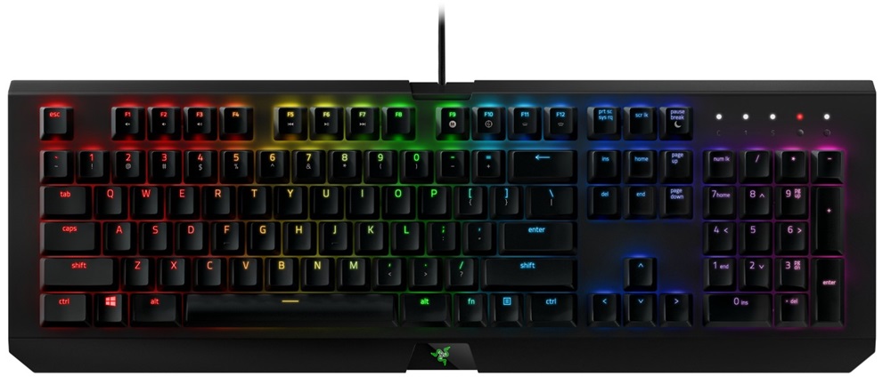 Razer RZ03-01760200-R3M1 BlackWidow X Chroma Gamer billentyűzet