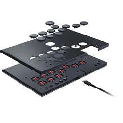 Razer RZ06-05020100-R3G1 Kitsune PS5/PC vezetékes fekete kontroller