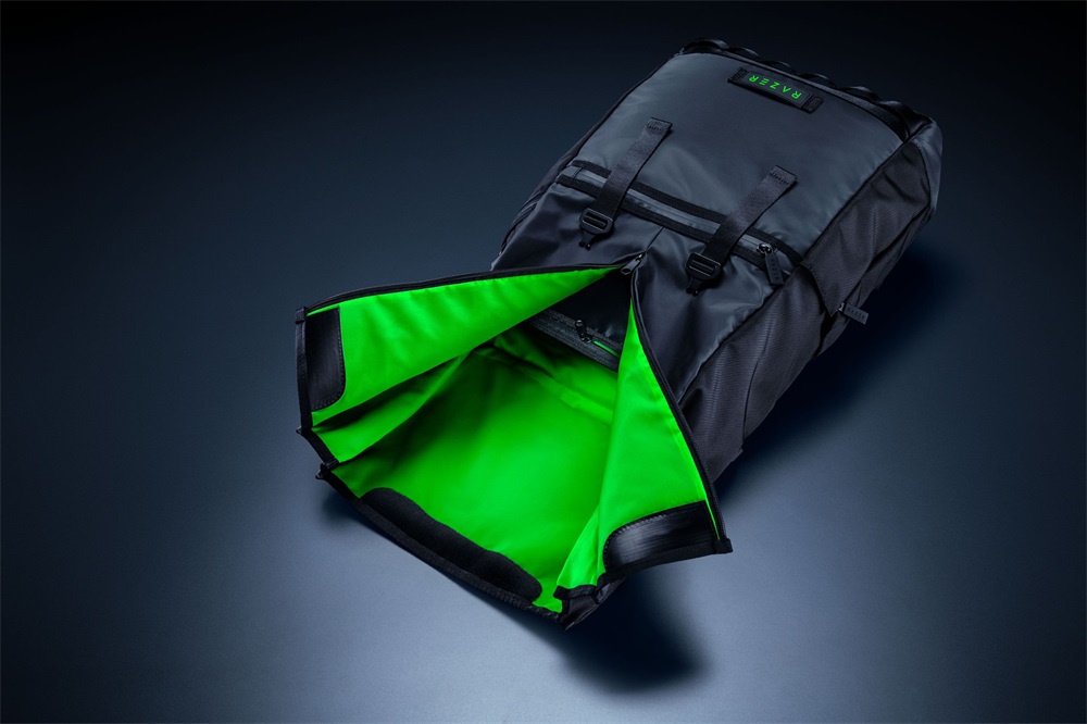 Razer Recon Rolltop 15,6" fekete notebook hátizsák
