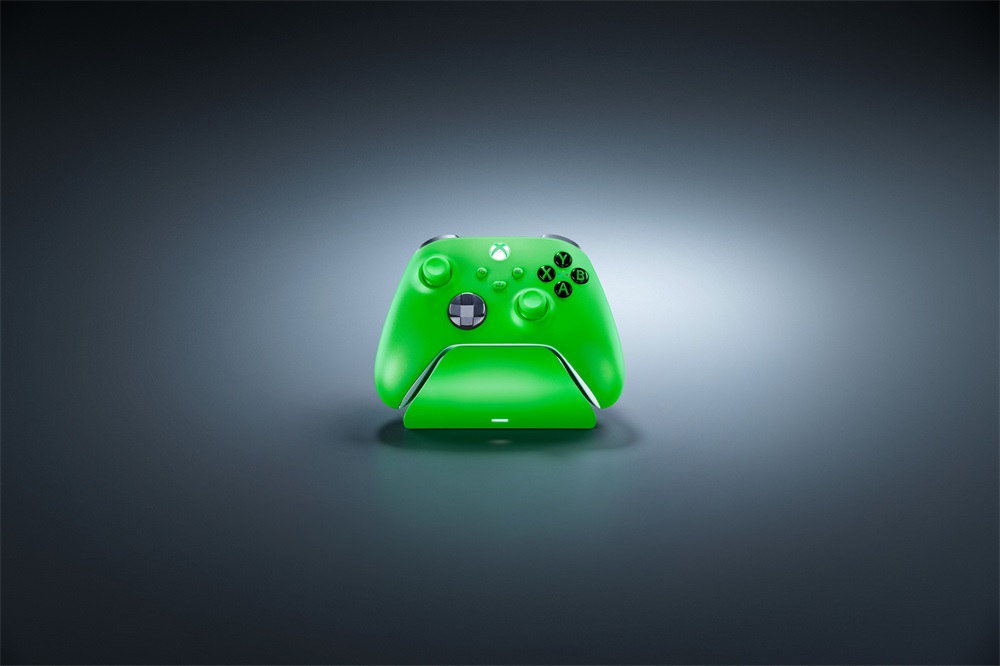 Razer RC21-01751700-R3M1 Universal Xbox Series/Xbox One Velocity Green zöld kontroller töltőállomás