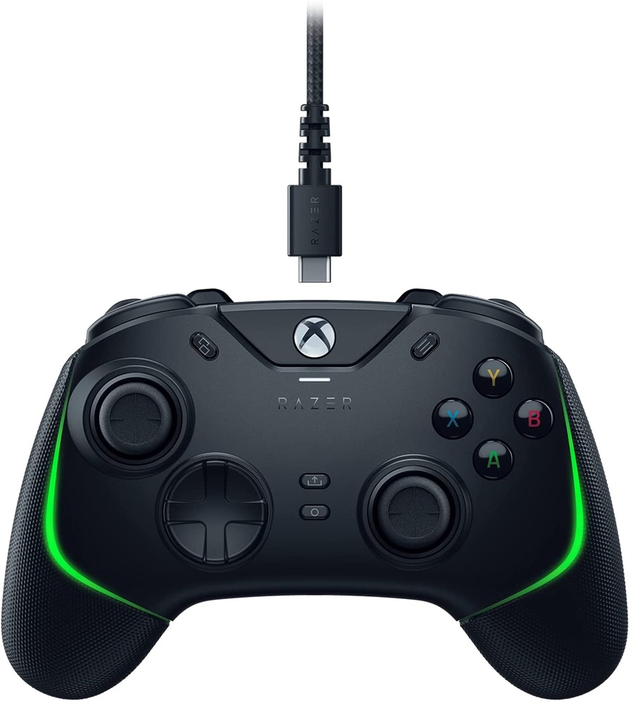 Razer RZ06-04010100-R3M1 Wolverine V2 Chroma Xbox Series X|S/Xbox One/PC vezetékes fekete kontroller