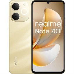 Realme Note 70T 6,74" 4/128GB arany okostelefon