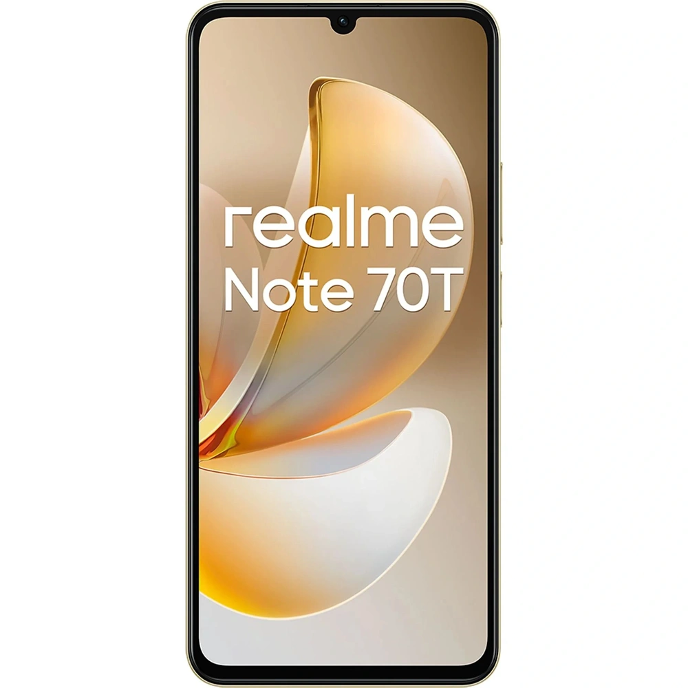 Realme Note 70T 6,74" 4/128GB arany okostelefon