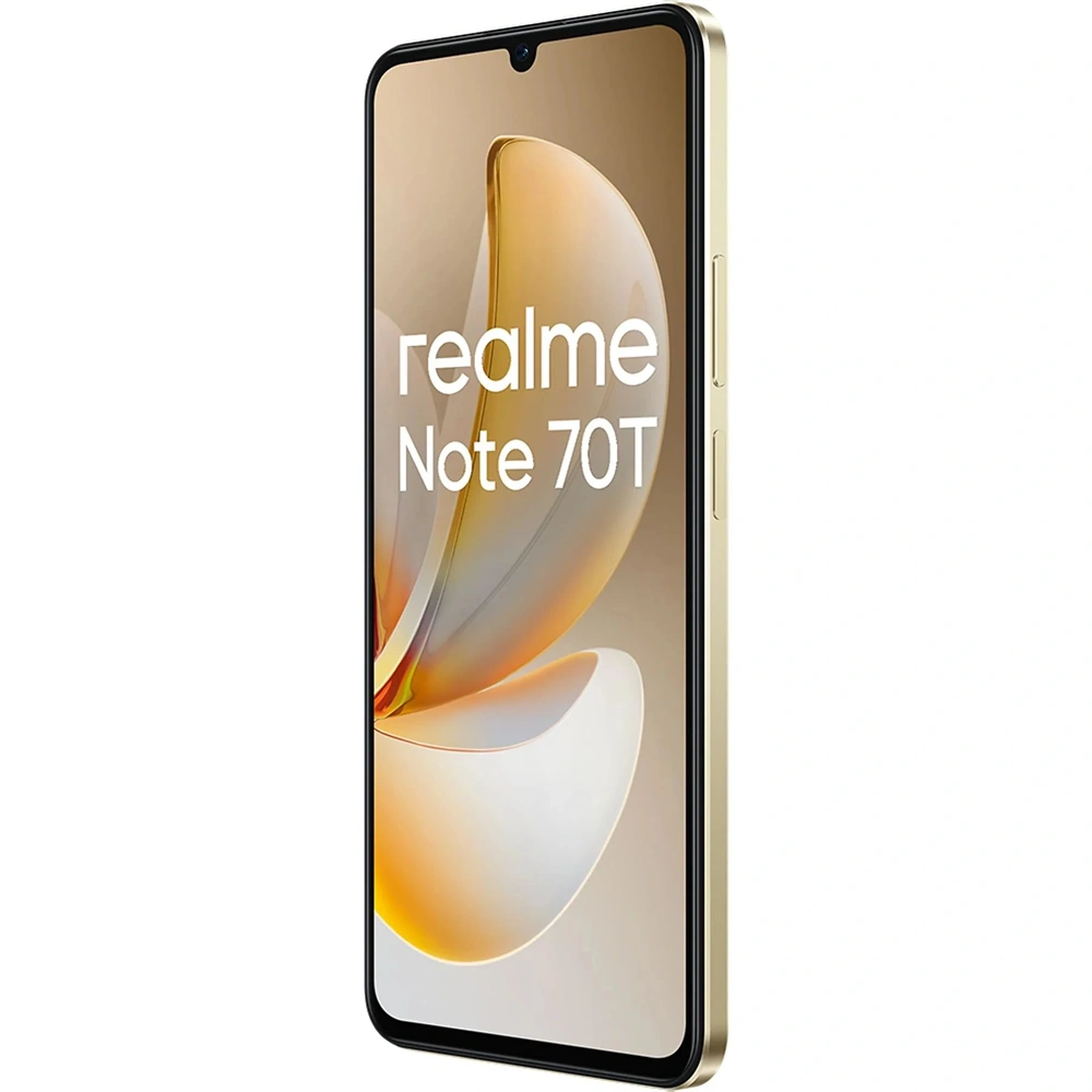 Realme Note 70T 6,74" 4/128GB arany okostelefon