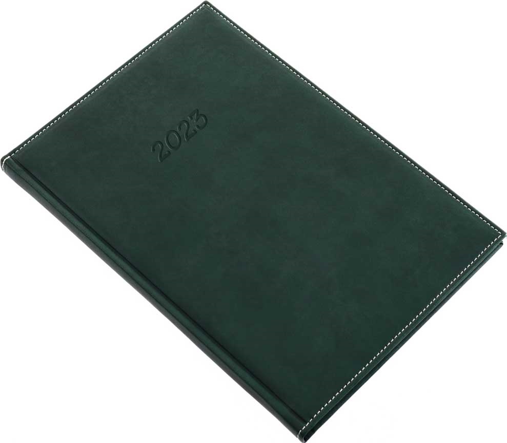 Realsystem 2025 Bolero 5612-18 B5 heti beosztású zöld határidőnapló