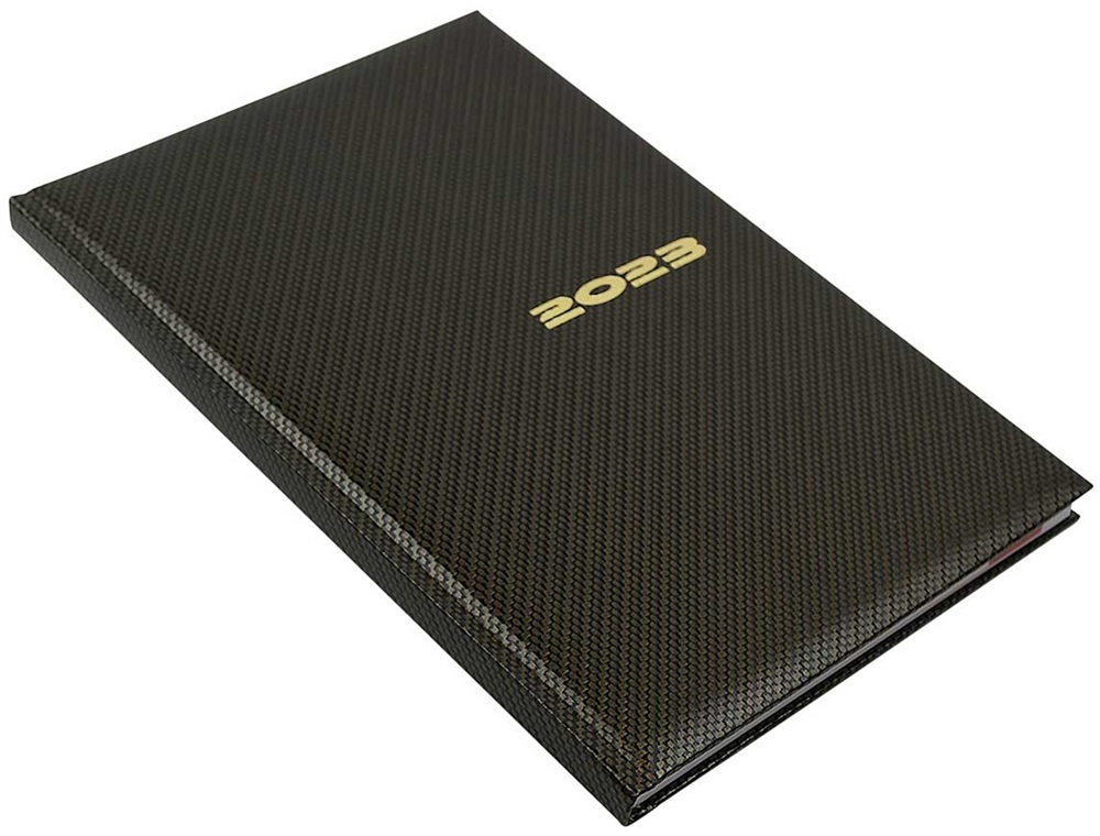 Realsystem 2025 Carbon 5611-82 B5 heti beosztású bronz határidőnapló