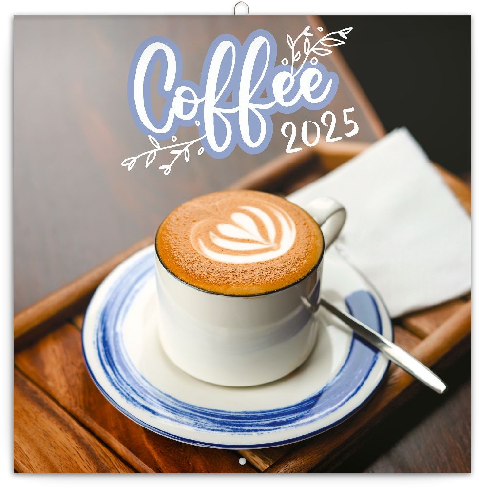 Realsystem 2025 Coffee 6096-CO illatosított lemeznaptár