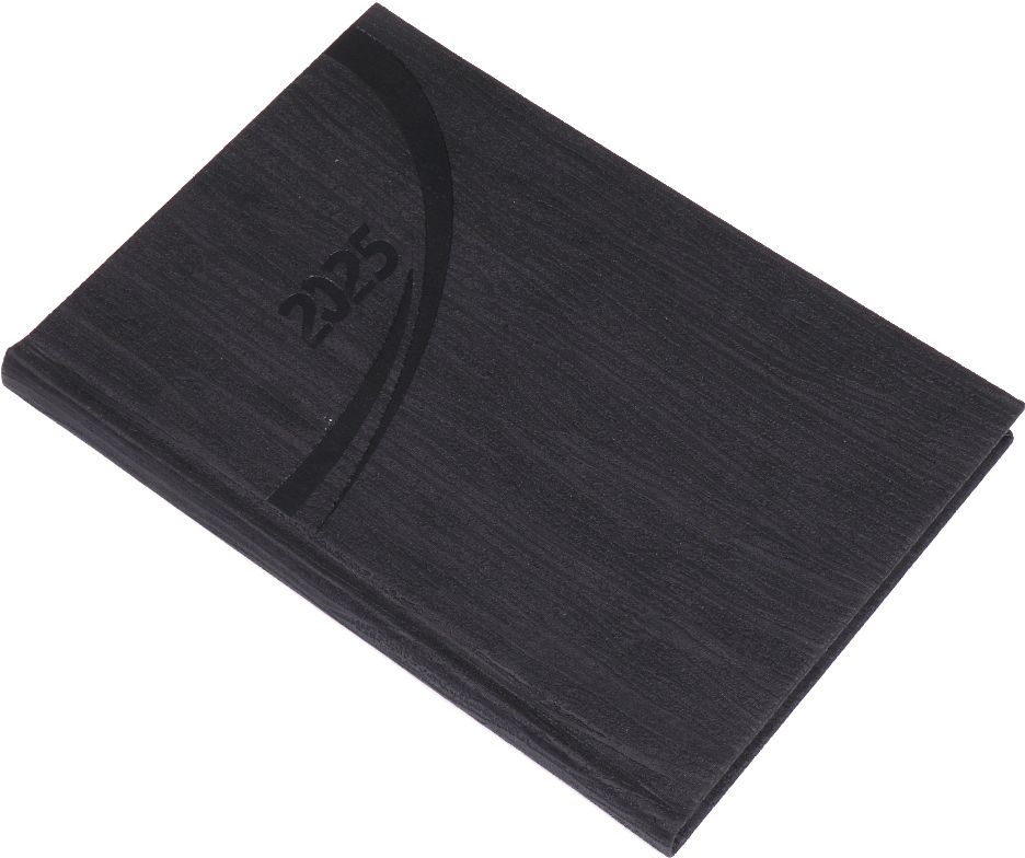 Realsystem 2025 Fashion 5300-03 A5 grafit heti beosztású határidőnapló