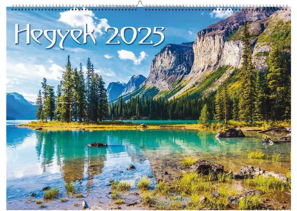 Realsystem 2025 Hegyek 6091-HE falinaptár