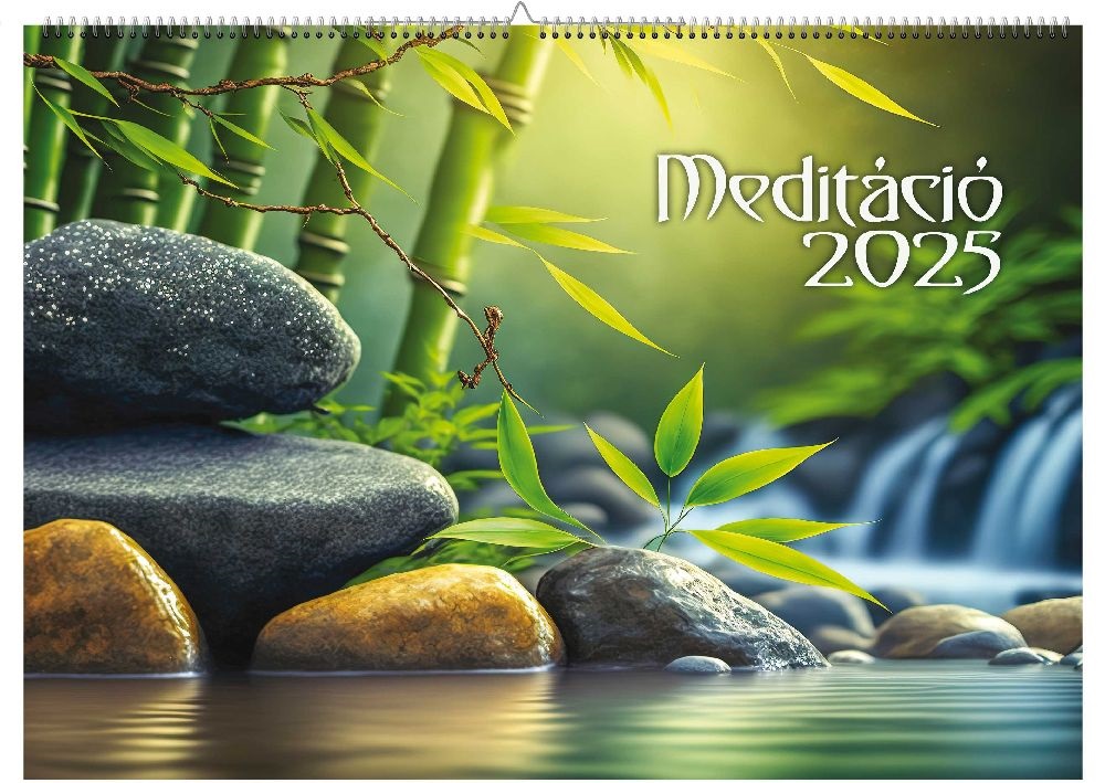 Realsystem 2025 Meditáció 6091 falinaptár