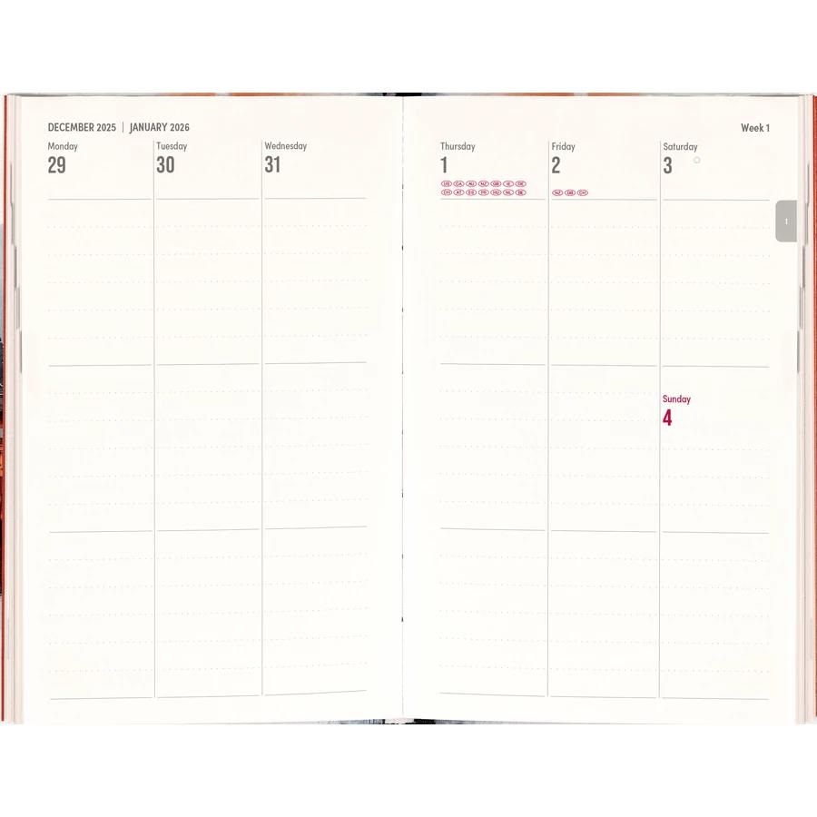 Realsystem 2026 5413 Vincent van Gogh 13x21cm mágneses zsebnaptár