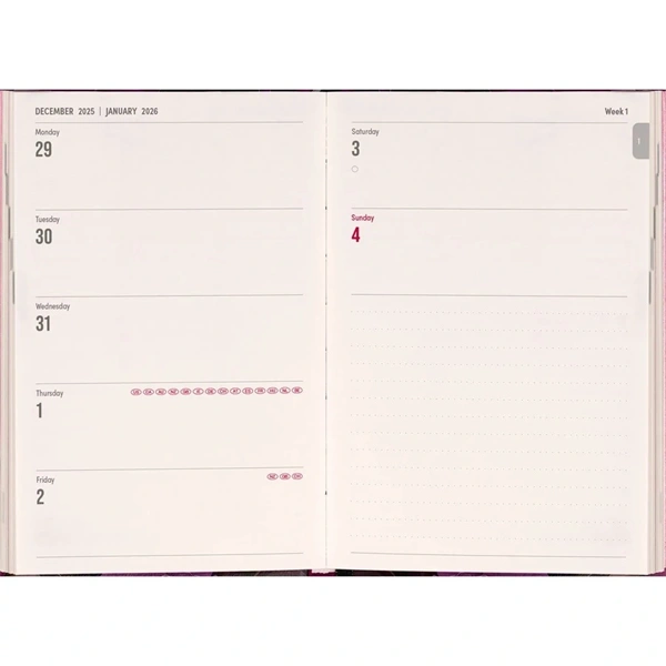 Realsystem 2026 Alphonse Mucha 5412-AM B6 mágneses zsebnaptár