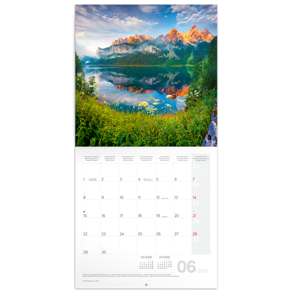Realsystem 2026 Alps 6097-AL falinaptár