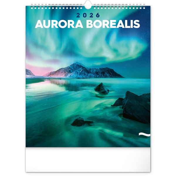 Realsystem 2026 Aurora Borealis 6087 falinaptár