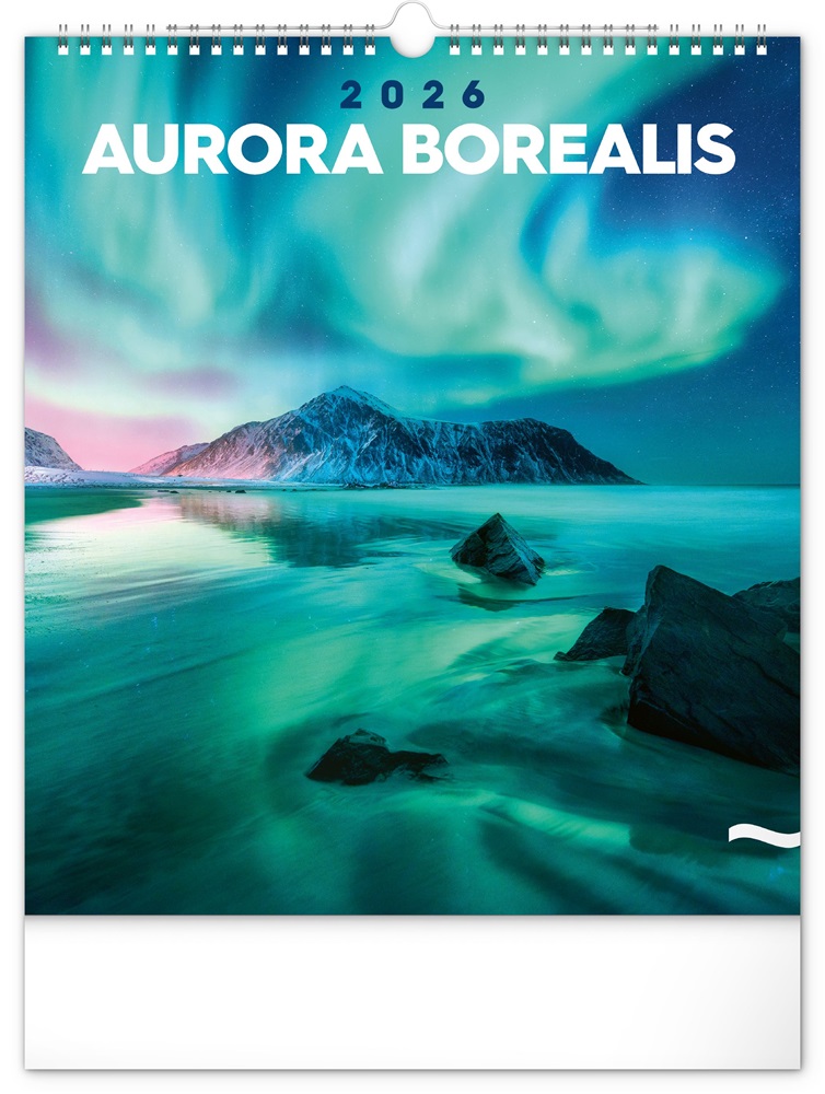 Realsystem 2026 Aurora Borealis 6087 falinaptár