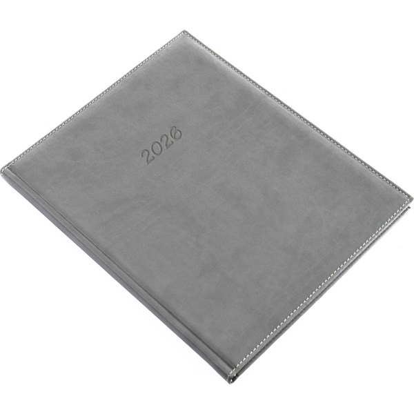 Realsystem 2026 Bolero 5212-43 A4S heti beosztású szürke határidőnapló
