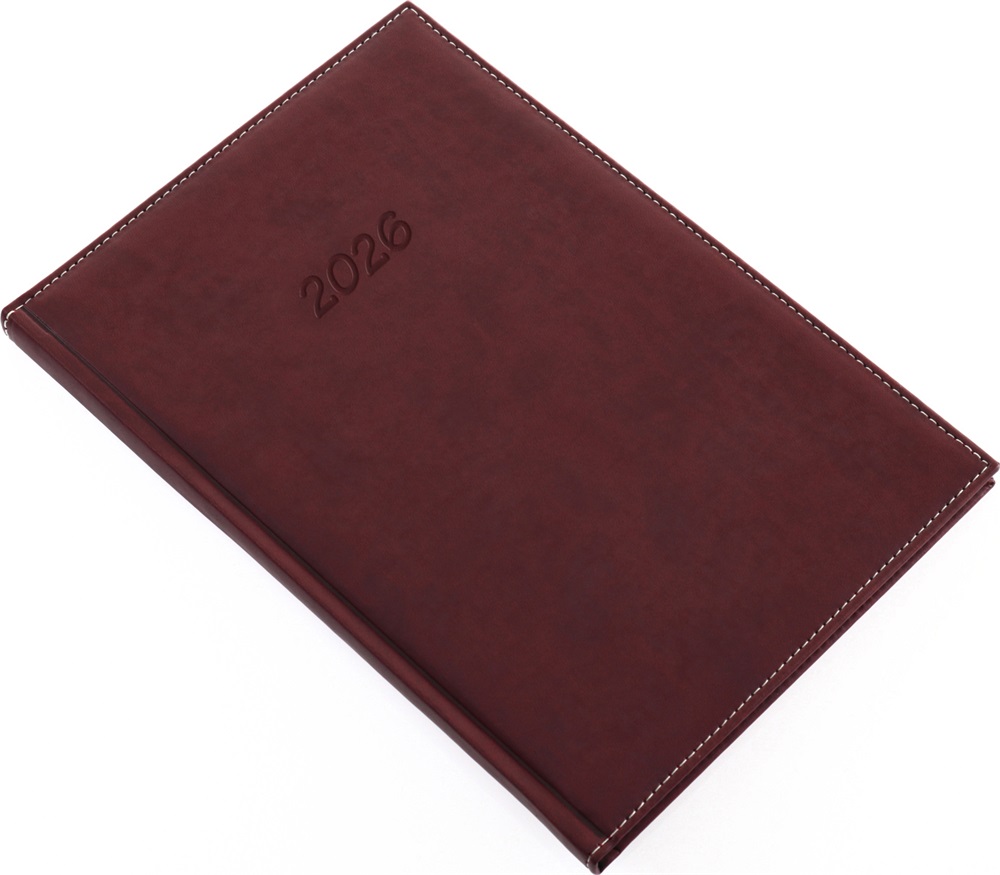Realsystem 2026 Bolero 5612-16 B5 heti beosztású barna határidőnapló