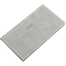Realsystem 2026 Bolero 5712-43 fekvő szürke zsebnaptár