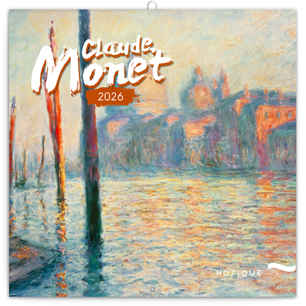 Realsystem 2026 Claude Monet 6097 falinaptár