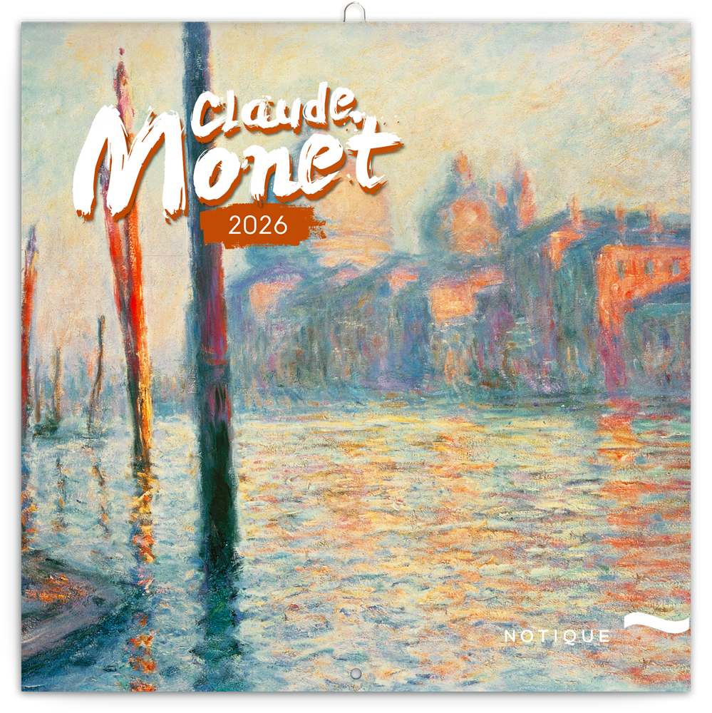 Realsystem 2026 Claude Monet 6097 falinaptár
