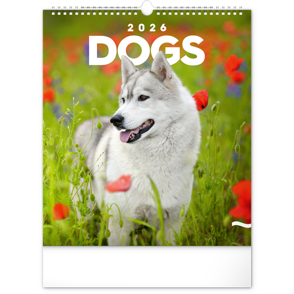 Realsystem 2026 Dogs 6087-DO falinaptár