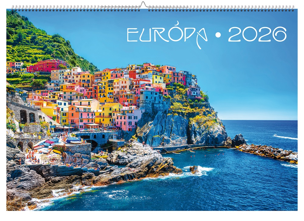 Realsystem 2026 Európa 6091-EU falinaptár