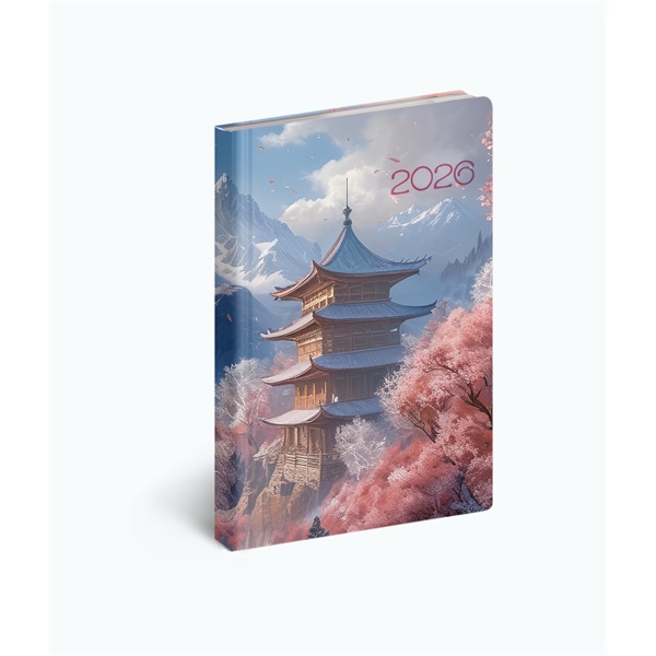 Realsystem 2026 Fiestina Light 5411-75 pagoda B6 zsebnaptár