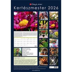 Realsystem 2026 Kertészmester 6091 Bálint gazda falinaptár