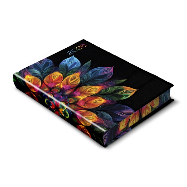 Realsystem 2026 Librobello Kalendárium Hölgyeknek 5421-61 mandala élfestéssel határidőnapló