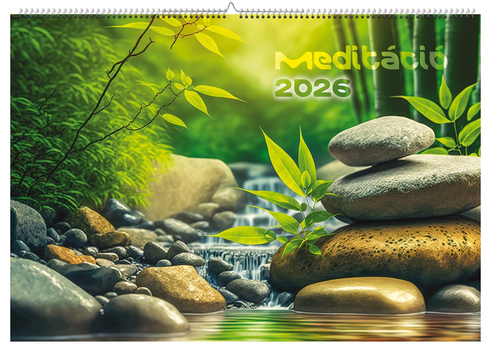 Realsystem 2026 Meditáció 6091 falinaptár