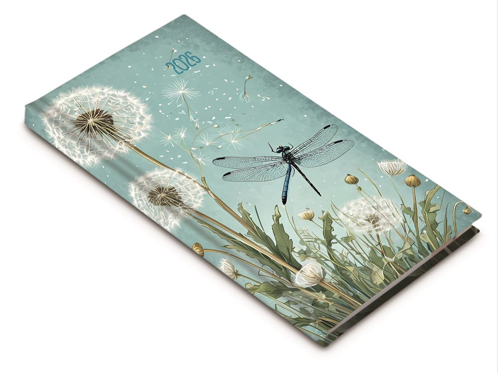 Realsystem 2026 Picture 5811-70 pitypang  álló zsebnaptár