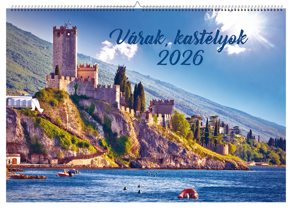 Realsystem 2026 Várak, Kastélyok 6091-VK falinaptár