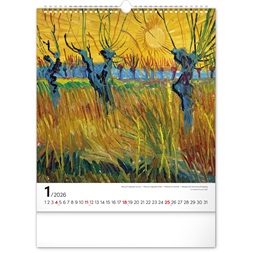 Realsystem 2026 Vincent van Gogh 6087-VG falinaptár