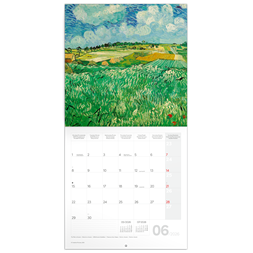 Realsystem 2026 Vincent van Gogh 6097-VG falinaptár