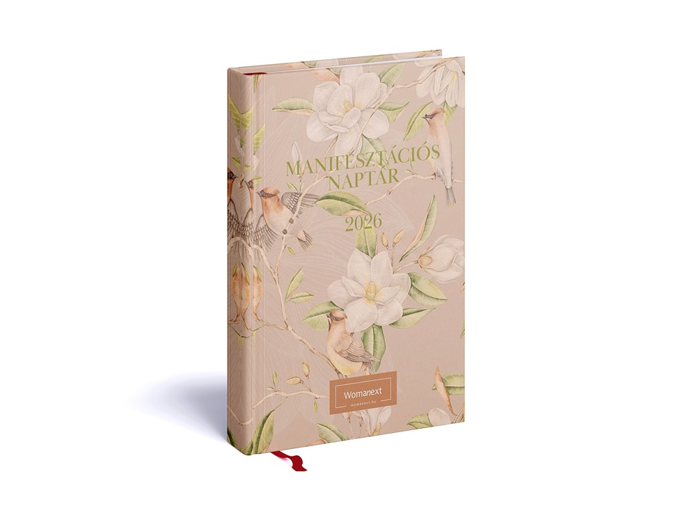 Realsystem 2026 Womanext 5300-11 A5 heti beosztású soul seasons naptárkönyv