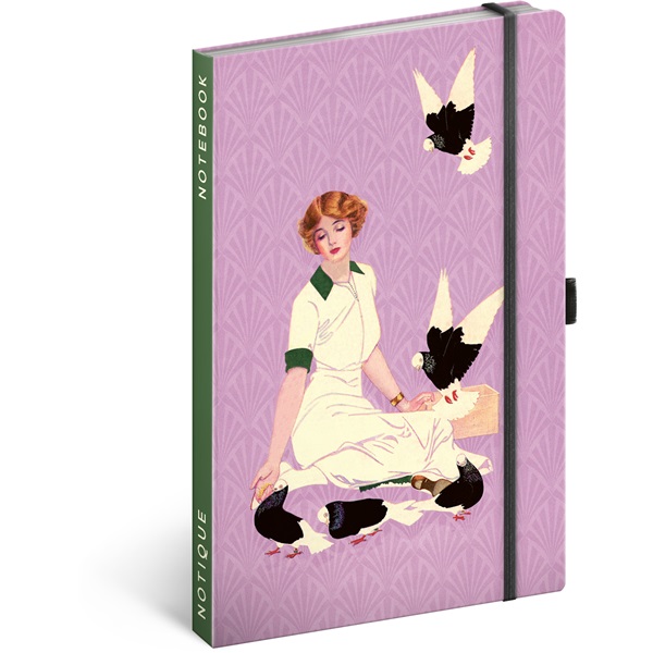 Realsystem 5416 Pigeons keményfedeles notesz