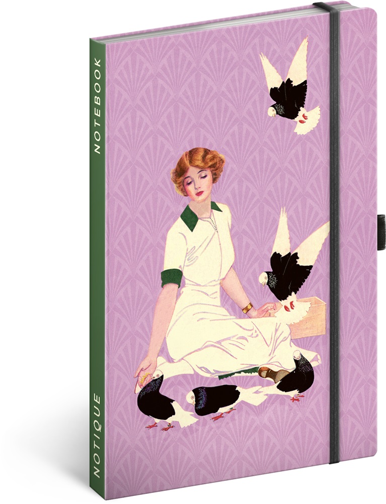 Realsystem 5416 Pigeons keményfedeles notesz