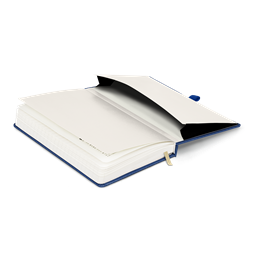 Realsystem Vivella 13 × 21 cm Dark blue vonalas notesz